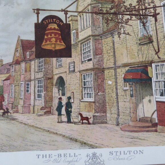 Set 4 Tablemats Old English Inns Vintage (K712) - Picture 3 of 8